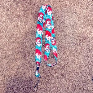 Disney lanyard Ariel lanyard